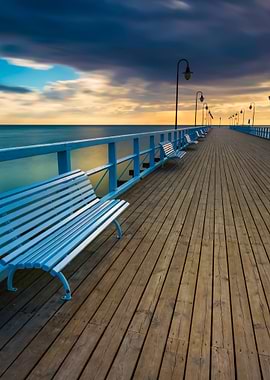 Beautiful Pier In Gdynia