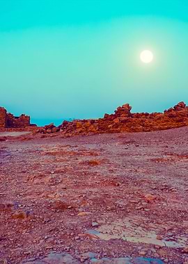 Night In Masada Fortress I
