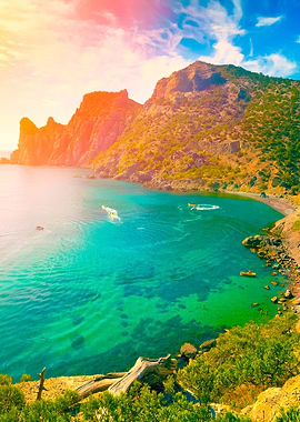 Beautiful Bay In The Morni