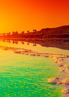 Sunrise Over Dead Sea
