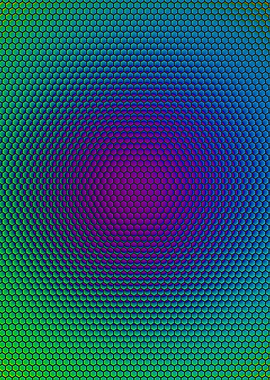 Hexagon pattern 8