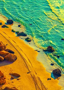 View From The Rocks On The