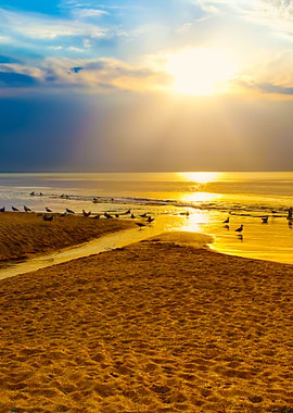 Sunrise Over Beautiful Bea