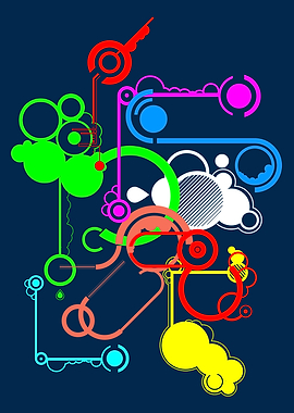 Abstract geometrical shape