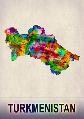 Turkmenistan Map