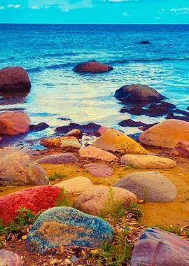Rocky Sea Coast