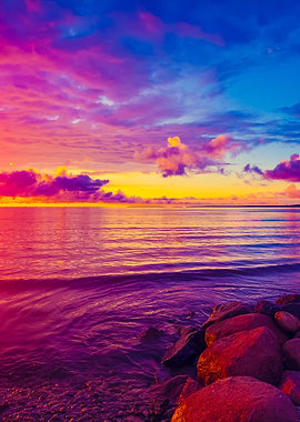 Early Morning Sunrise Ove