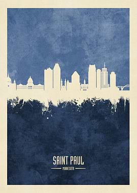 Saint Paul Skyline