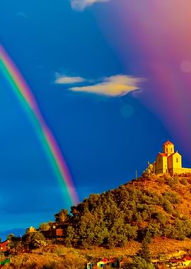 Thabori Monastery On A Hil