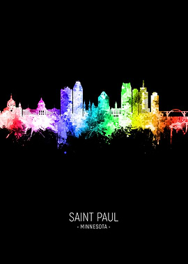 Saint Paul Skyline