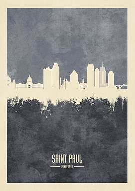 Saint Paul Skyline
