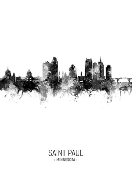 Saint Paul Skyline