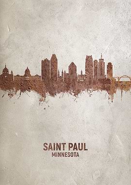 Saint Paul Skyline