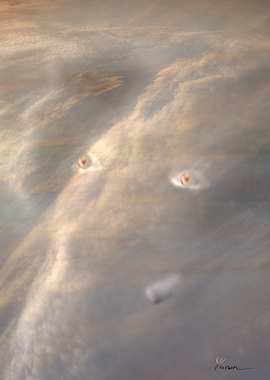 Cloud Touching Lord Ganesh