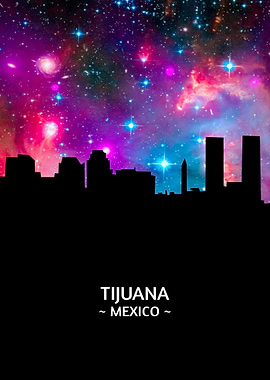 Tijuana Mexico Skyline