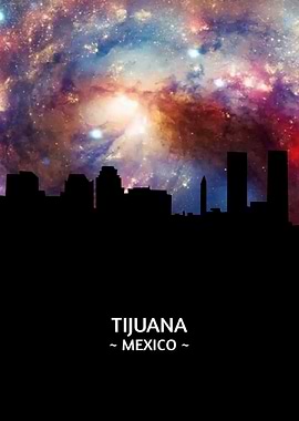 Tijuana Mexico Skyline