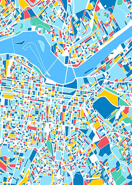 louisville map retro 5