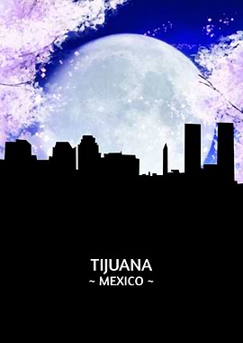 Tijuana Mexico Skyline