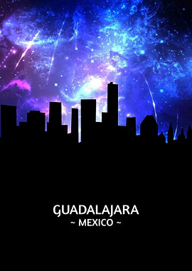 Guadalajara Mexico Skyline