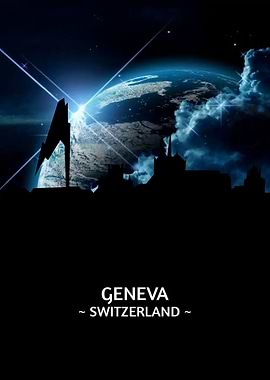 Geneva Switzerland Skyline