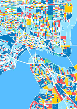 jacksonville map retro 5