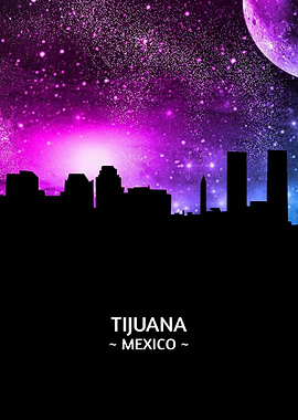 Tijuana Mexico Skyline