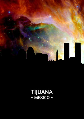 Tijuana Mexico Skyline