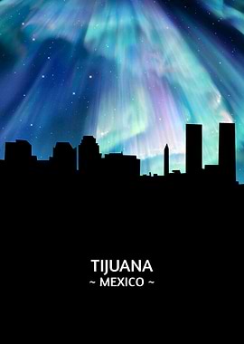 Tijuana Mexico Skyline