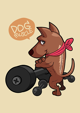 Dogs muscle