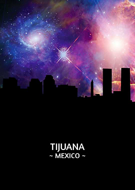 Tijuana Mexico Skyline