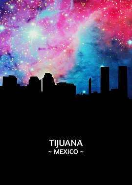 Tijuana Mexico Skyline