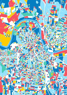 nashville map retro 5