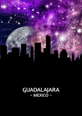 Guadalajara Mexico Skyline