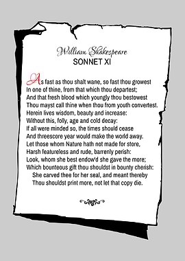 Shakespeare Sonnet 11