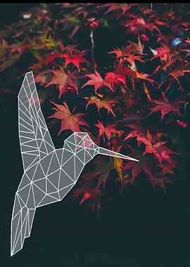 hummingbird autumn