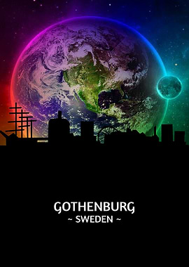 Gothenburg Sweden Skyline