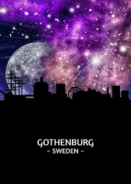 Gothenburg Sweden Skyline