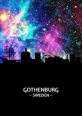Gothenburg Sweden Skyline