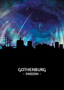 Gothenburg Sweden Skyline