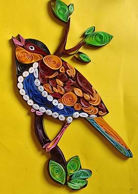 Quilting art of Bird