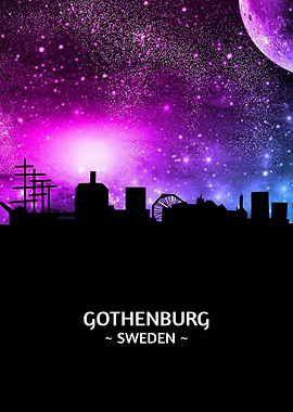 Gothenburg Sweden Skyline