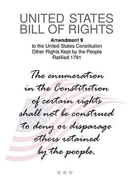 USA Bill Of Rights 9