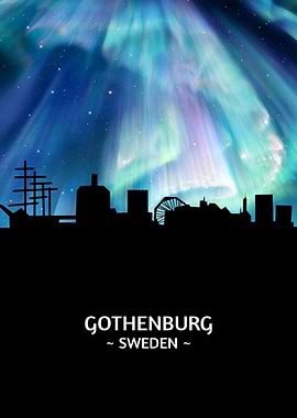 Gothenburg Sweden Skyline