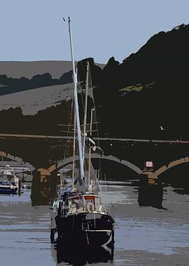 Boats Before the Bridge