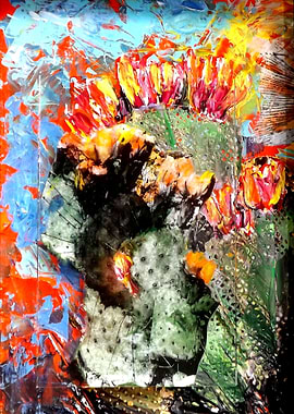 Home + Cactus Collage