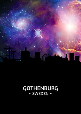 Gothenburg Sweden Skyline