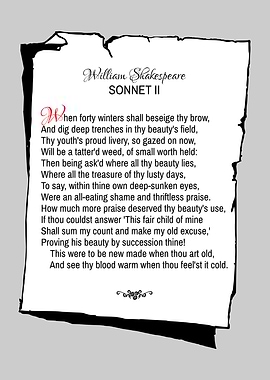 Shakespeare Sonnet 2