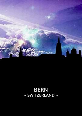 Bern Switzerland Skyline
