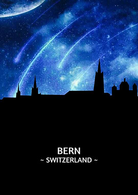 Bern Switzerland Skyline