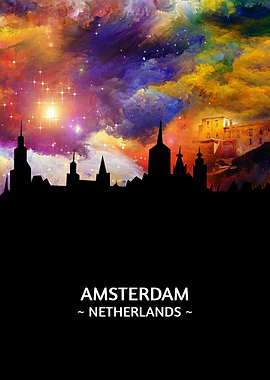 Amsterdam Skyline